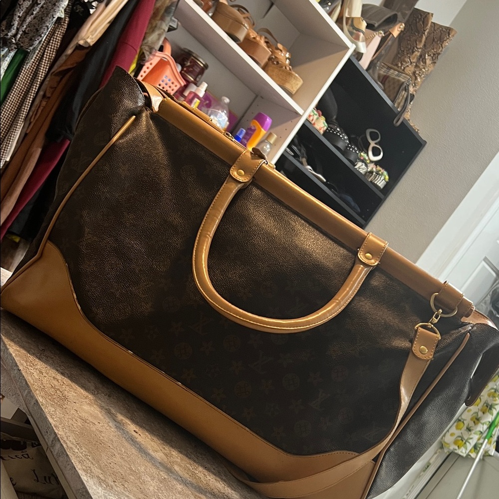 Elegant Brown Designer Tote Bag